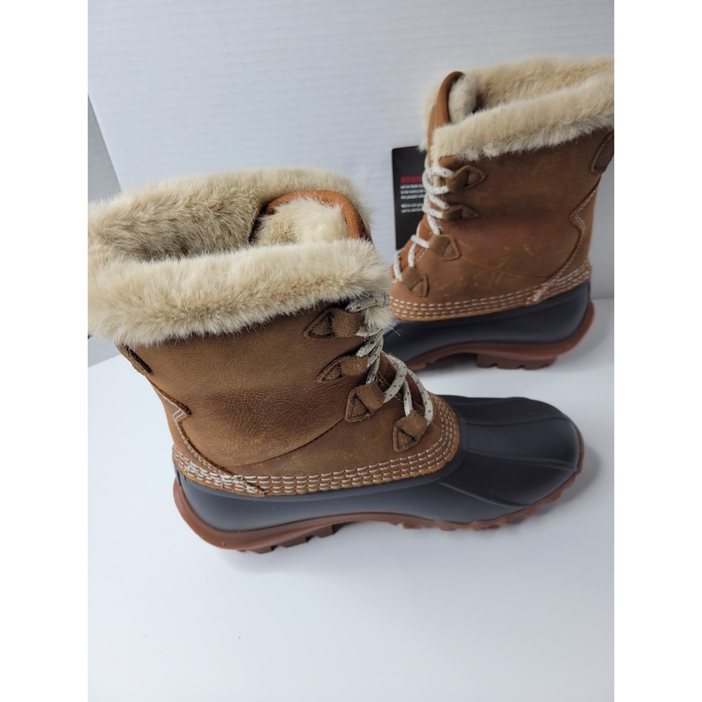 Wolverine Women's Torrent Boot Faux Fur Duck Boots Round Toe Size 7W 119 MSRP - Picture 5 of 11
